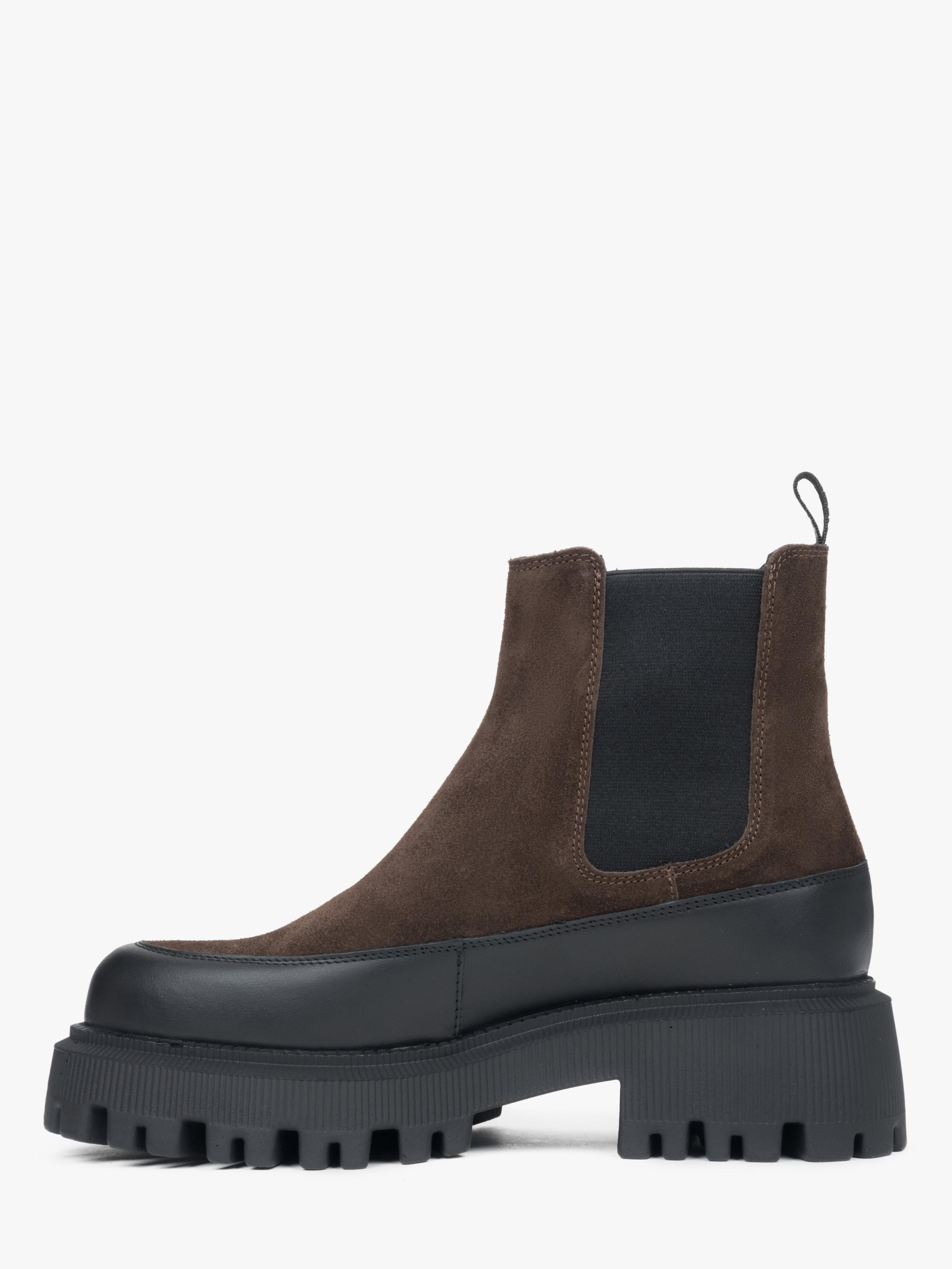 Estro Chelsea Boots '09-3593'‌‌‌‌‌‌ in Braun