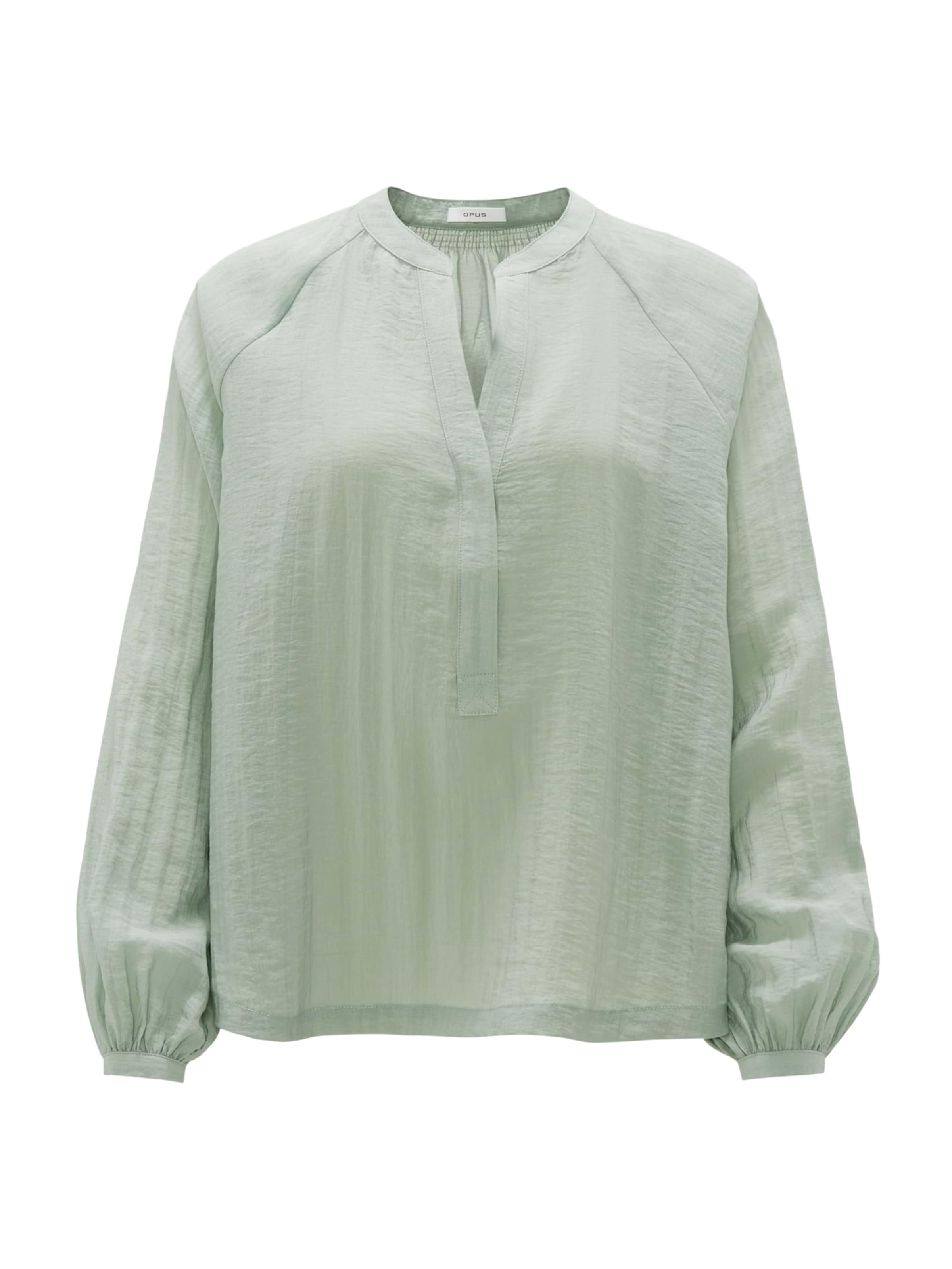 OPUS Bluzka 'Frapina' w kolorze zielony: przód