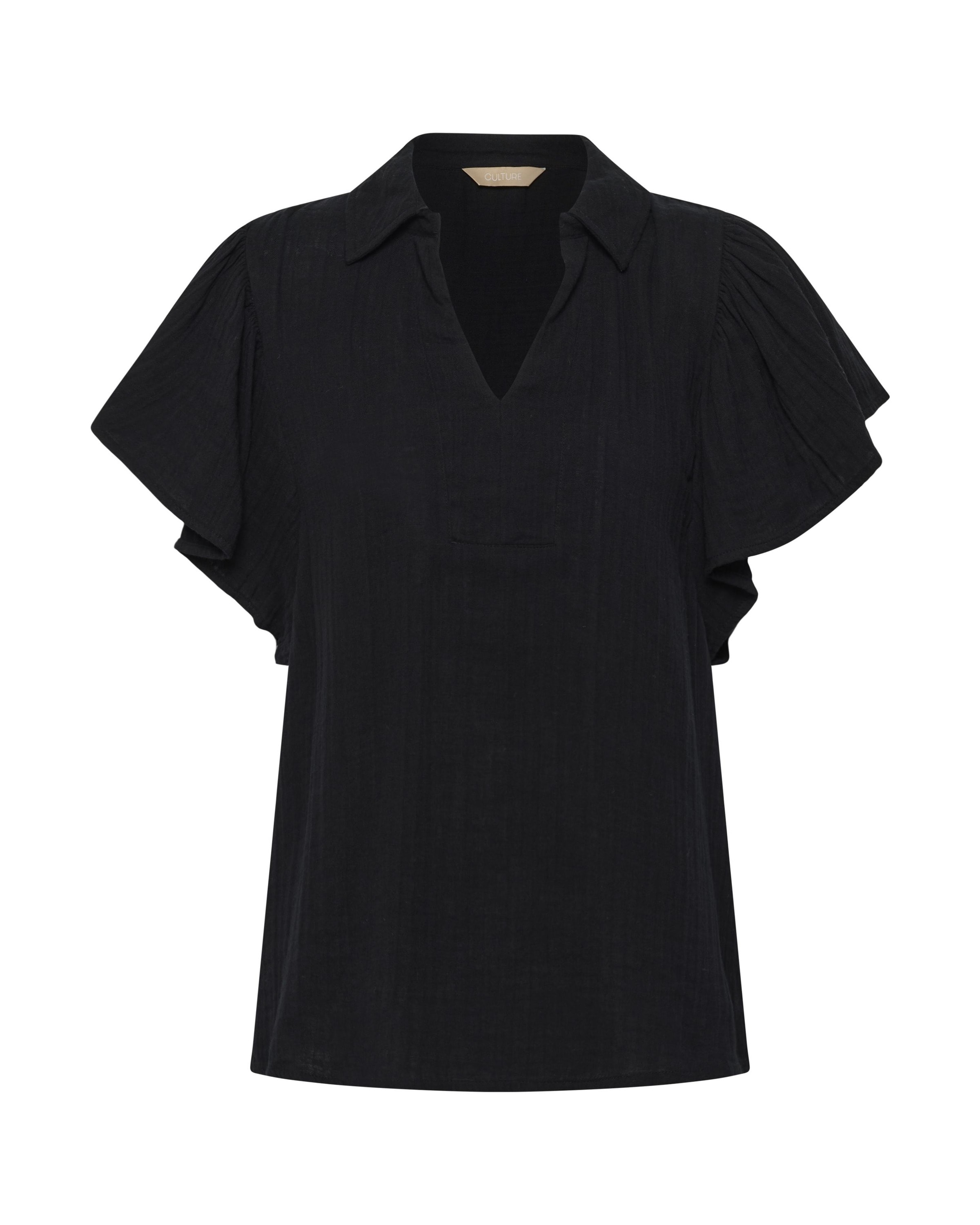 CULTURE Blouse 'CUPenny' in Black: front