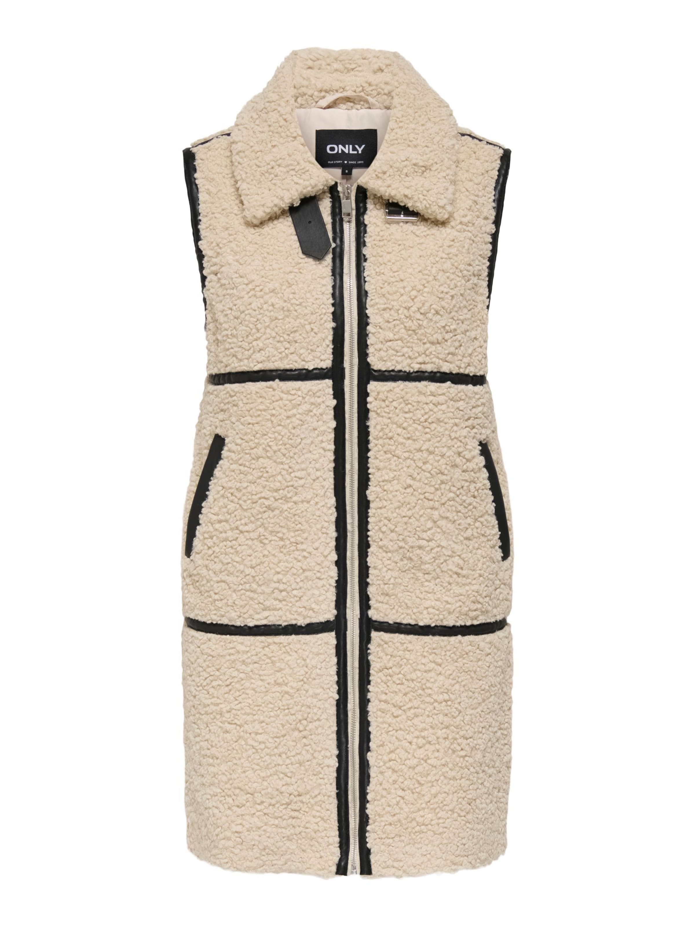 ONLY Vest 'ONLPARIS' i beige: forside