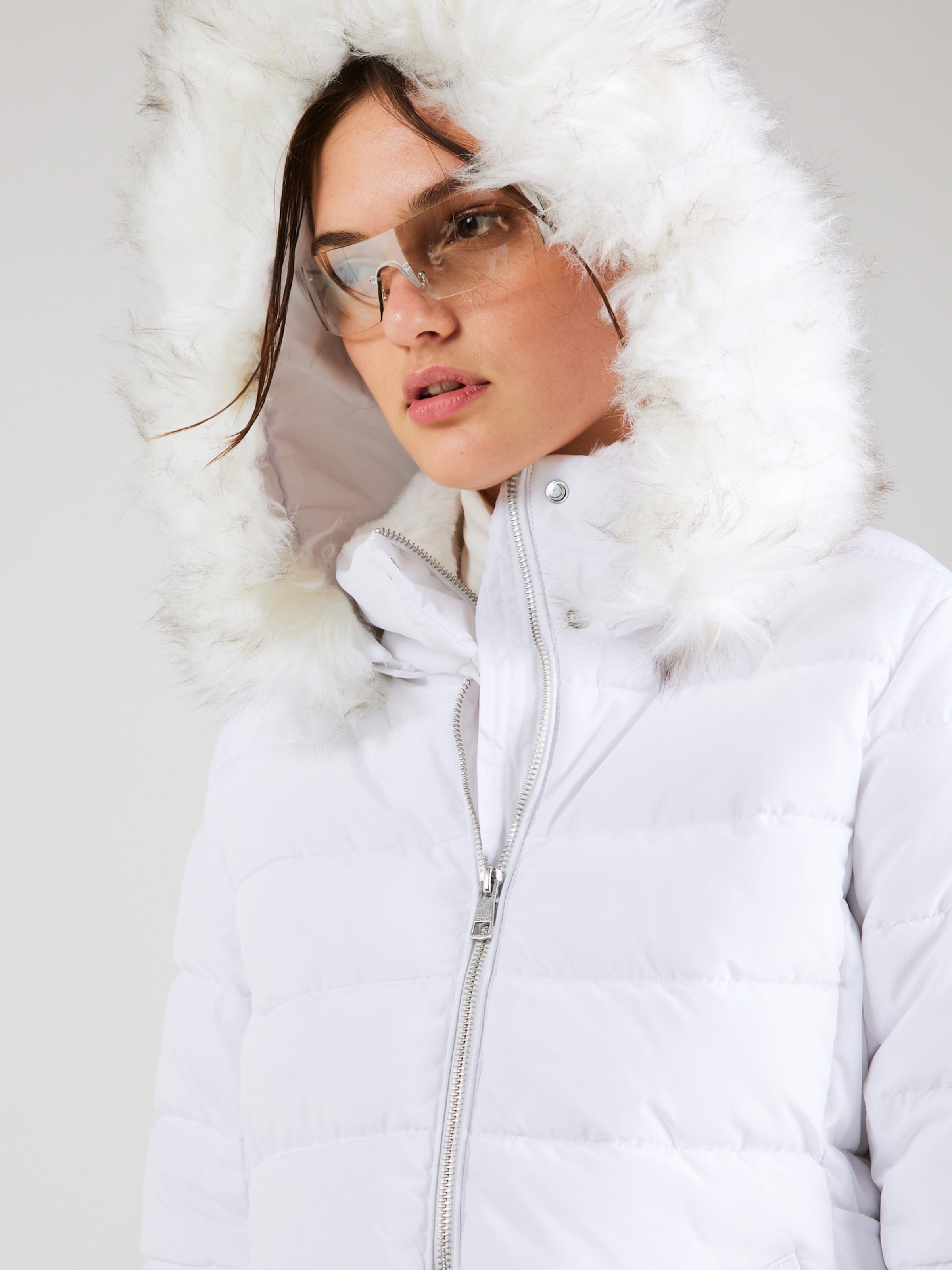 Casaco hot sale inverno branco