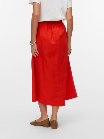 VERO MODA Skirt 'CHARLOTTE' in Red