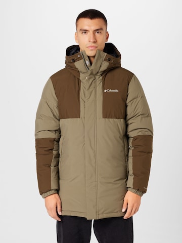 COLUMBIA Outdoorjas 'Aldercrest' in Groen: voorkant