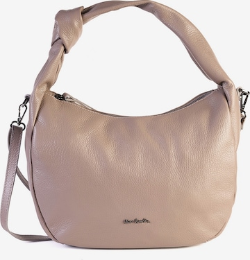 Borsa a spalla di PIERRE CARDIN in beige: frontale