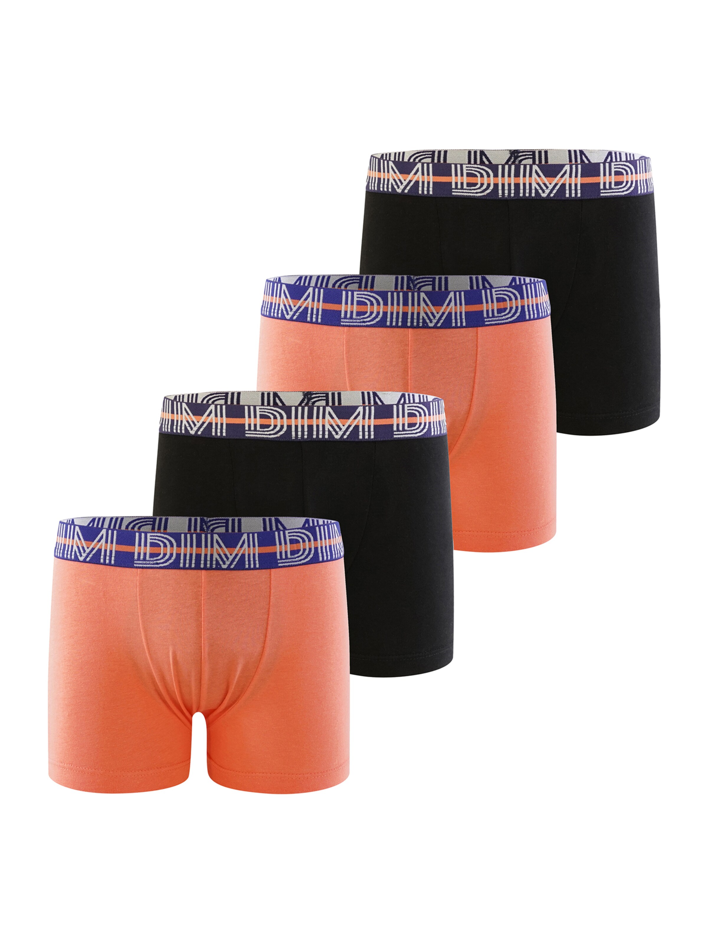 Sous-vêtements DIM en orange : devant