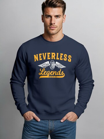 Neverless Sweatshirt 'Neverless Legends'‌ in Blau