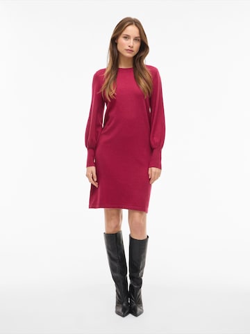 Rochie tricotat 'VIKERRY' de la VILA pe roșu