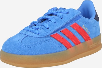 Baskets 'Gazelle' ADIDAS ORIGINALS en bleu : devant