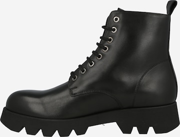 Boots stringati 'TERRA FIRMA' di Karl Lagerfeld in nero