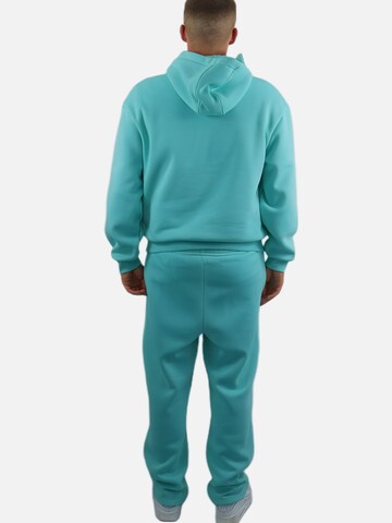 HEFTYKA Loosefit Sporthose 'OPEN' in Blau