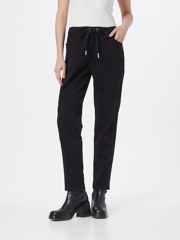 TAIFUN Regular Pants in Black: front