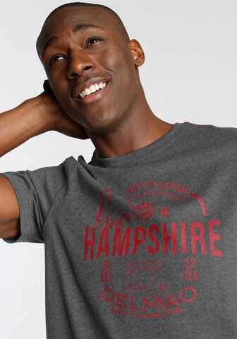 DELMAO T-Shirt in Grau