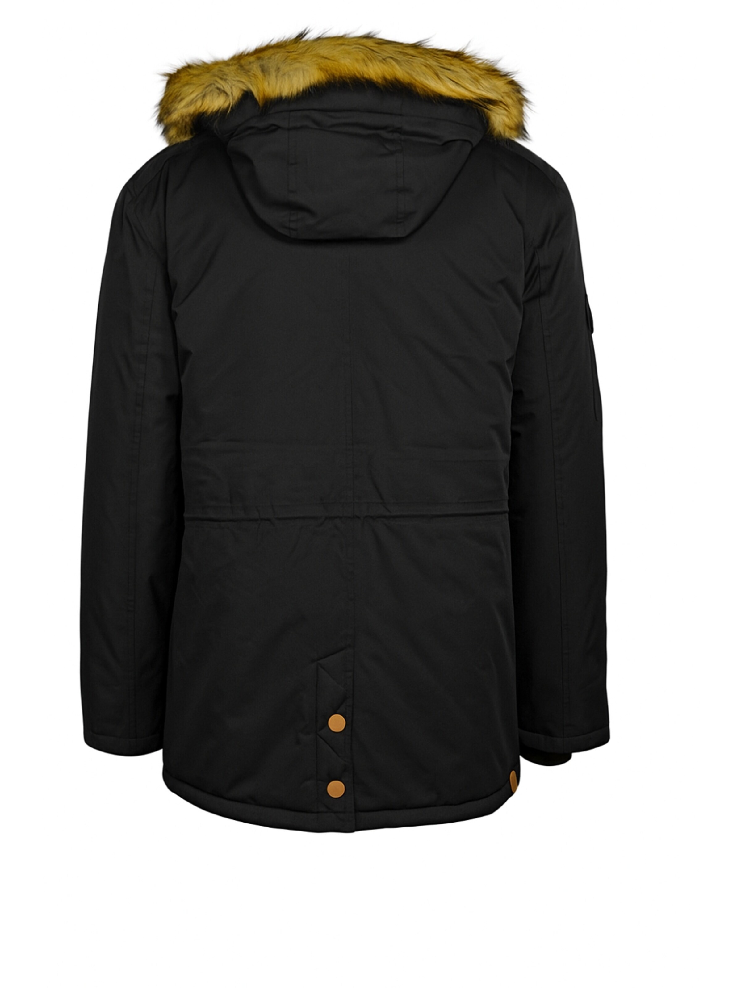 Brigg Winterparka 'Herren Parka Peer Schwarz'‌‌‌‌‌‌‌‌‌ in Schwarz