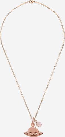 Gemshine Necklace in Gold: front