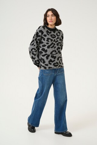 Kaffe Sweater 'Wilma' in Grey