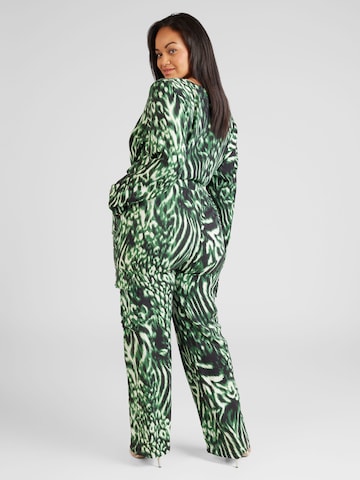 ONLY Carmakoma Regular Cargo trousers 'JADA' in Green