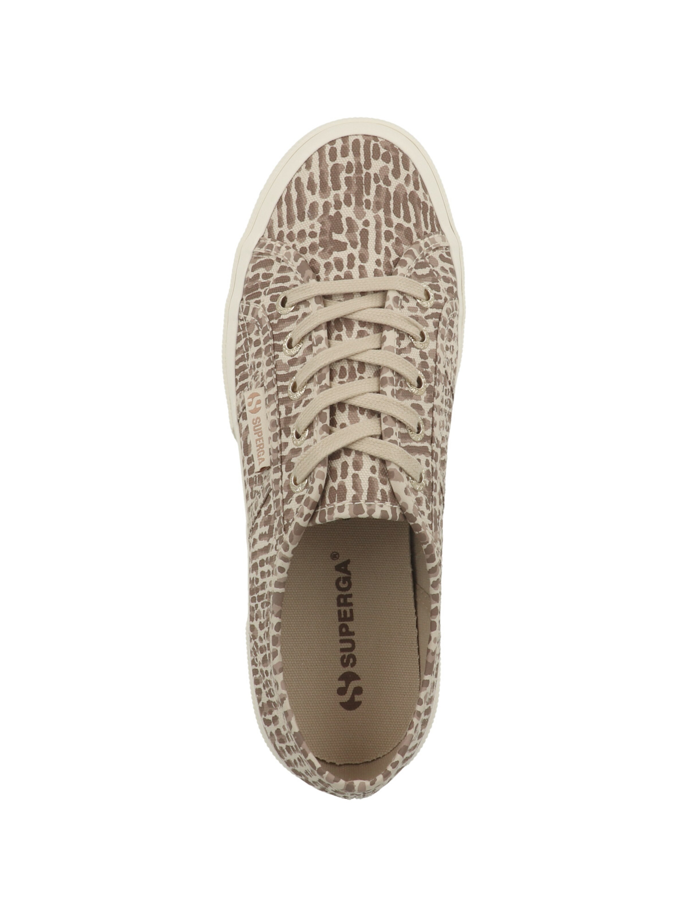 SUPERGA - Sapatilhas baixas ' 2750 Jaguar Print ' em castanho