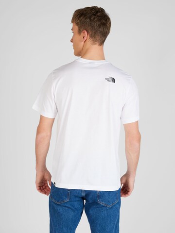 THE NORTH FACE T-Shirt 'SIMPLE DOME' in Weiß