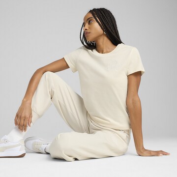 PUMA Shirt 'Ess' in Beige: front