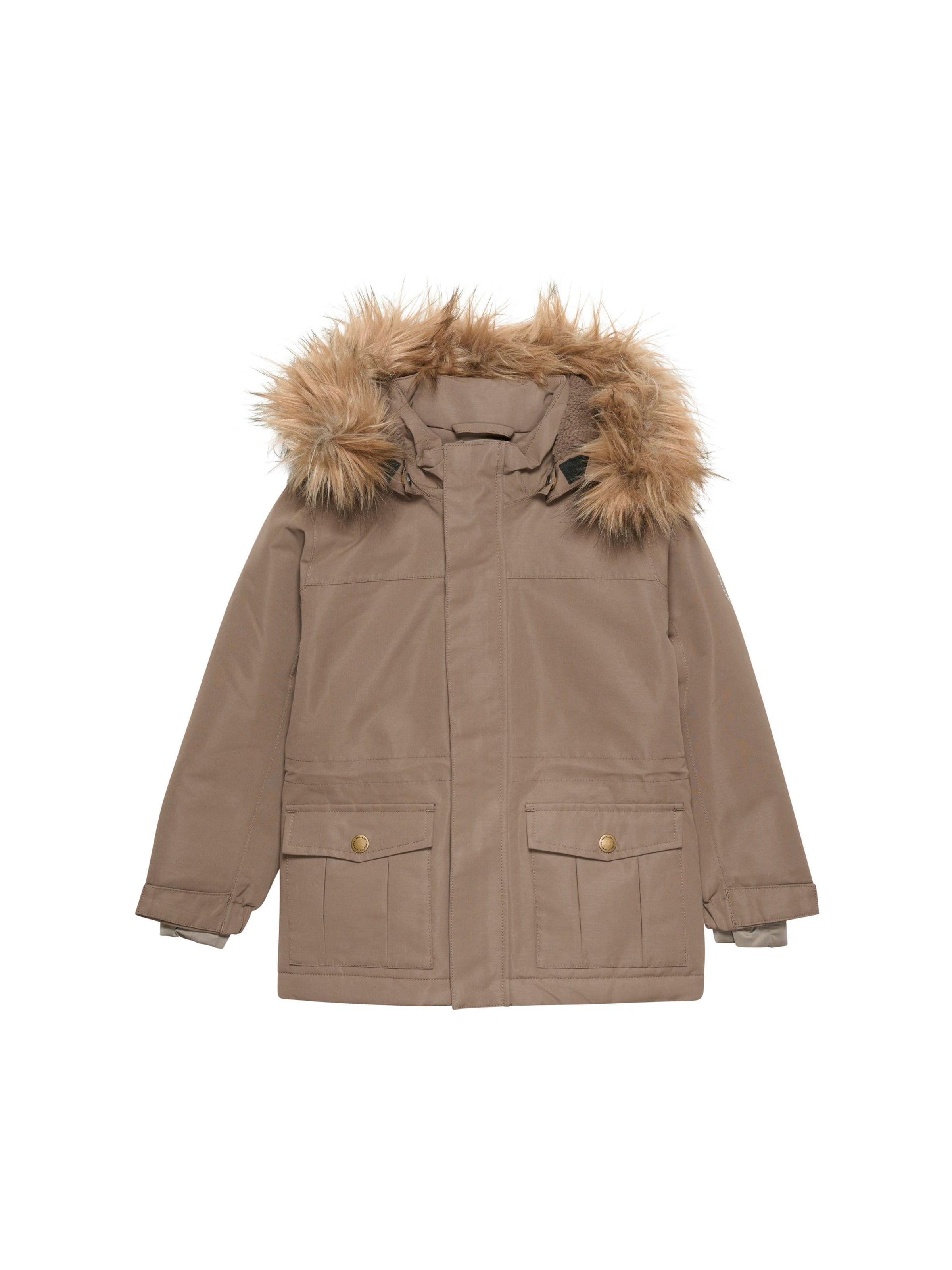 Giacca invernale di EN FANT in marrone: frontale