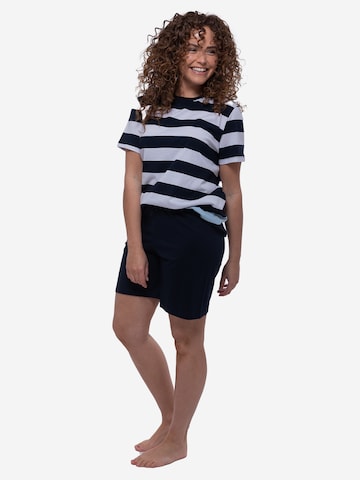 Ammann Pyjama 'Night & Home' in Blau