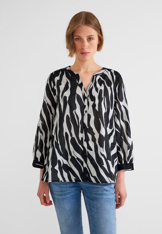 STREET ONE Bluse in Schwarz