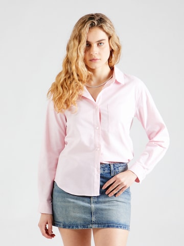 AÉROPOSTALE Blouse in Roze: voorkant