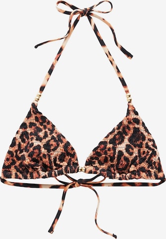 Next Triangen Bikiniöverdel i brun: framsida