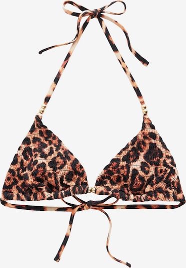 Bikinio viršutinė dalis iš Next, spalva – ruda / juoda, Prekių apžvalga