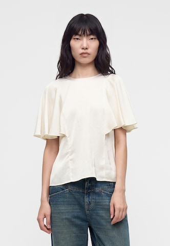 MICHAEL Michael Kors - Blusa en beige: frente