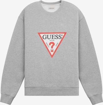 GUESS Sweatshirt 'Iconic' in Grey: front