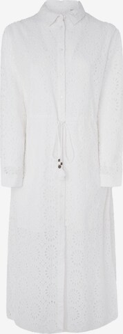 Pepe Jeans - Vestido camisero 'ETHEL' en blanco: frente