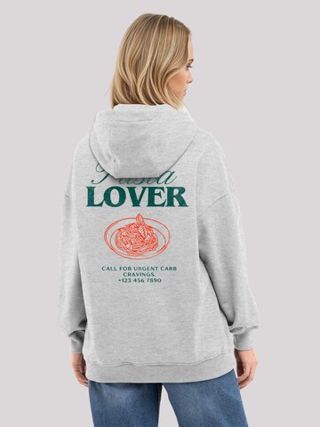 F4NT4STIC Sweatshirt 'Pasta Lover' in Grau: Vorderseite