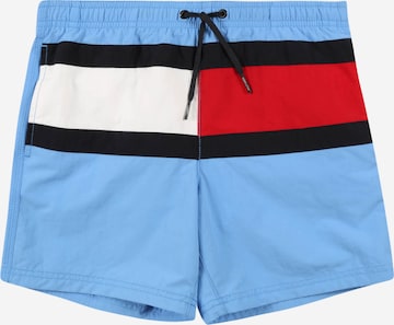 Tommy Hilfiger Underwear Plavecké šortky – modrá: přední strana