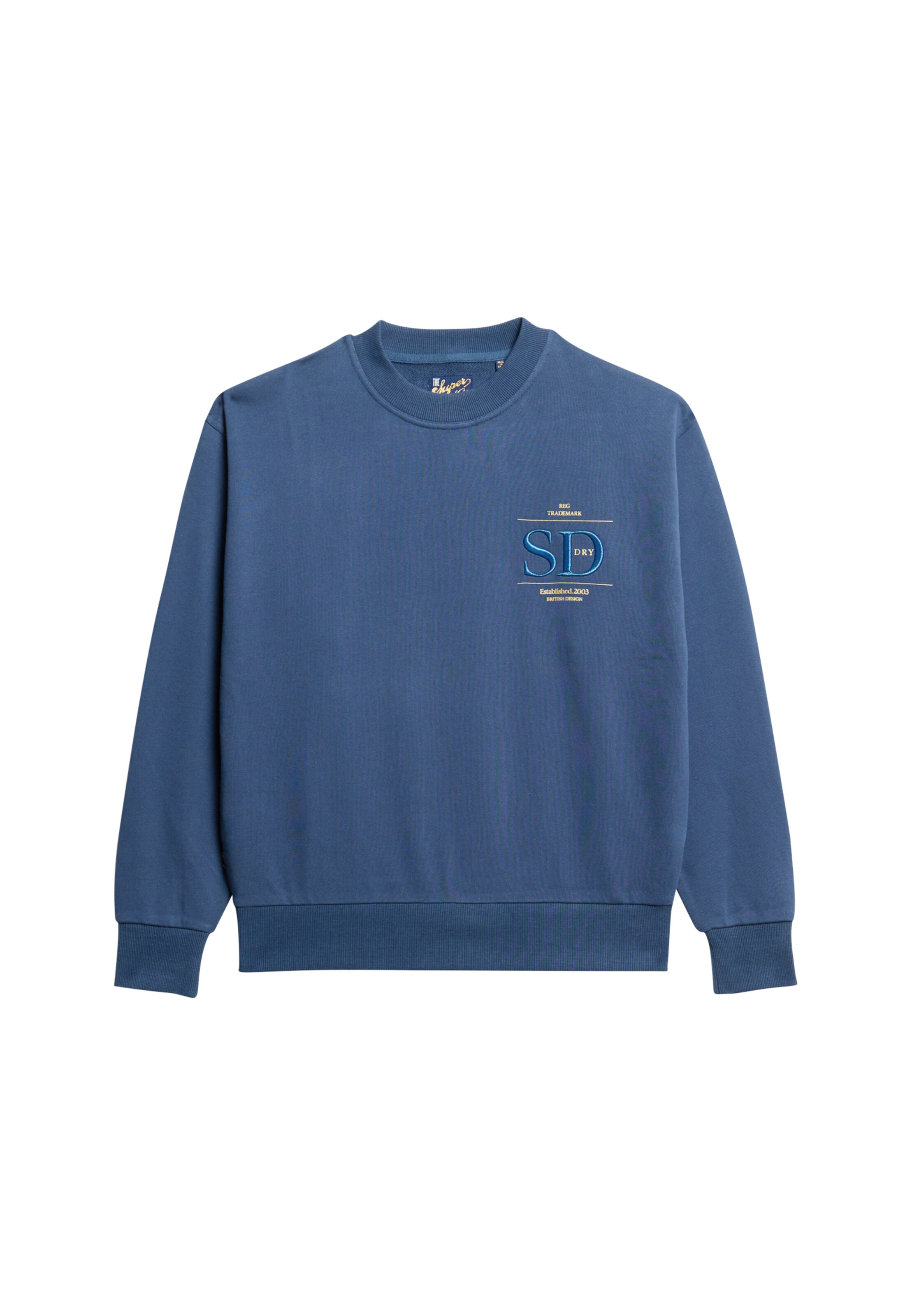 Sweat-shirt Superdry & Co en bleu : devant