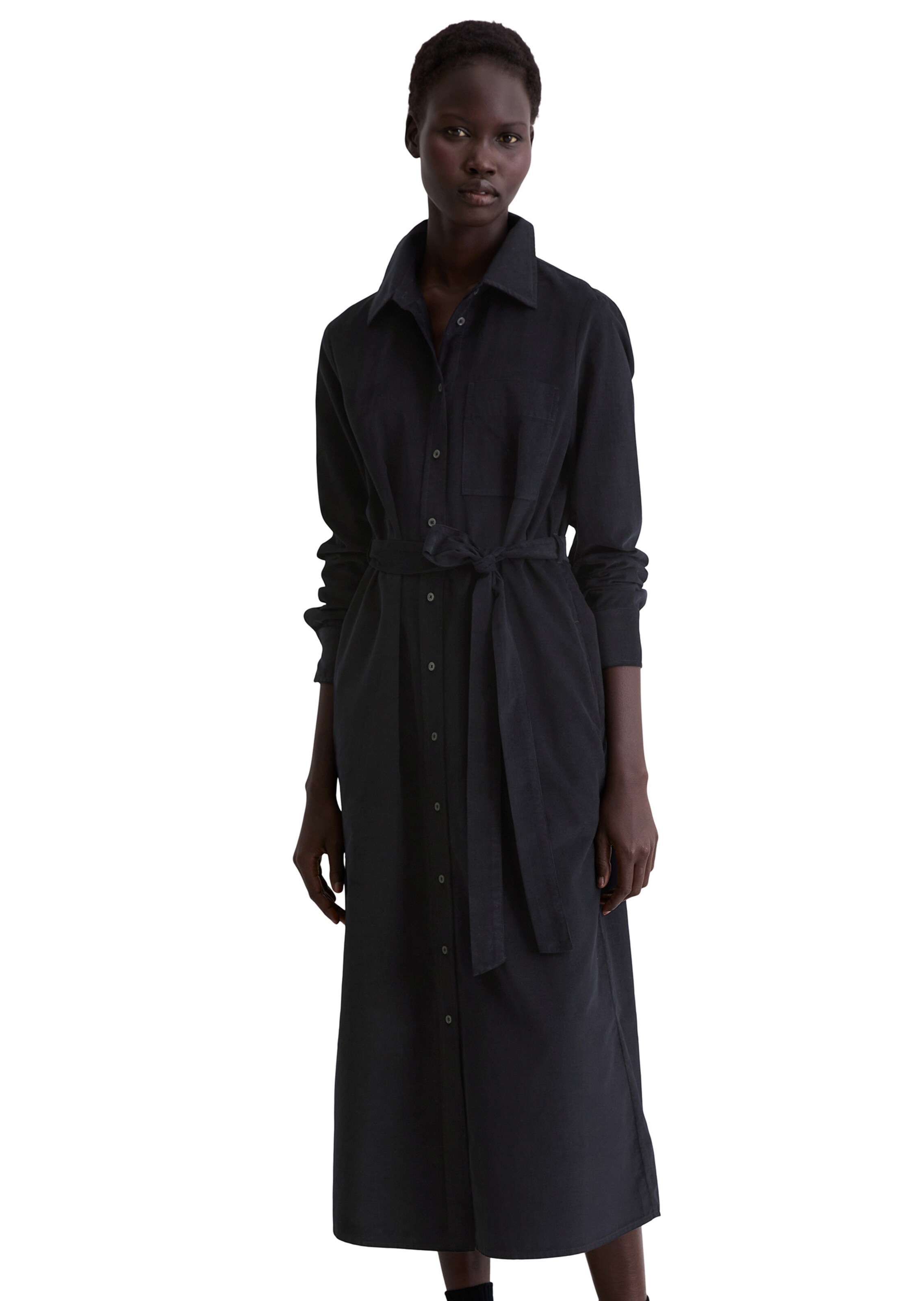 Marc O'Polo Blousejurk in Blauw: voorkant