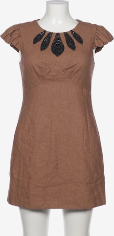 Fever London Dress in XL in Brown: front