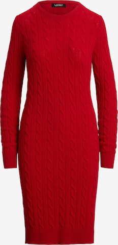 Robes en maille 'DRUYET' Lauren Ralph Lauren en rouge : devant