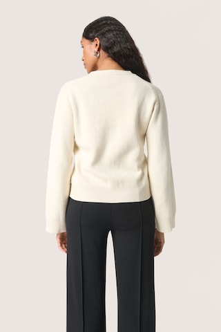 Cardigan 'SLCalisa' SOAKED IN LUXURY en beige