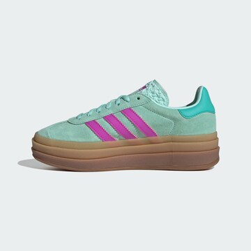 Baskets 'Gazelle Bold' ADIDAS ORIGINALS en vert