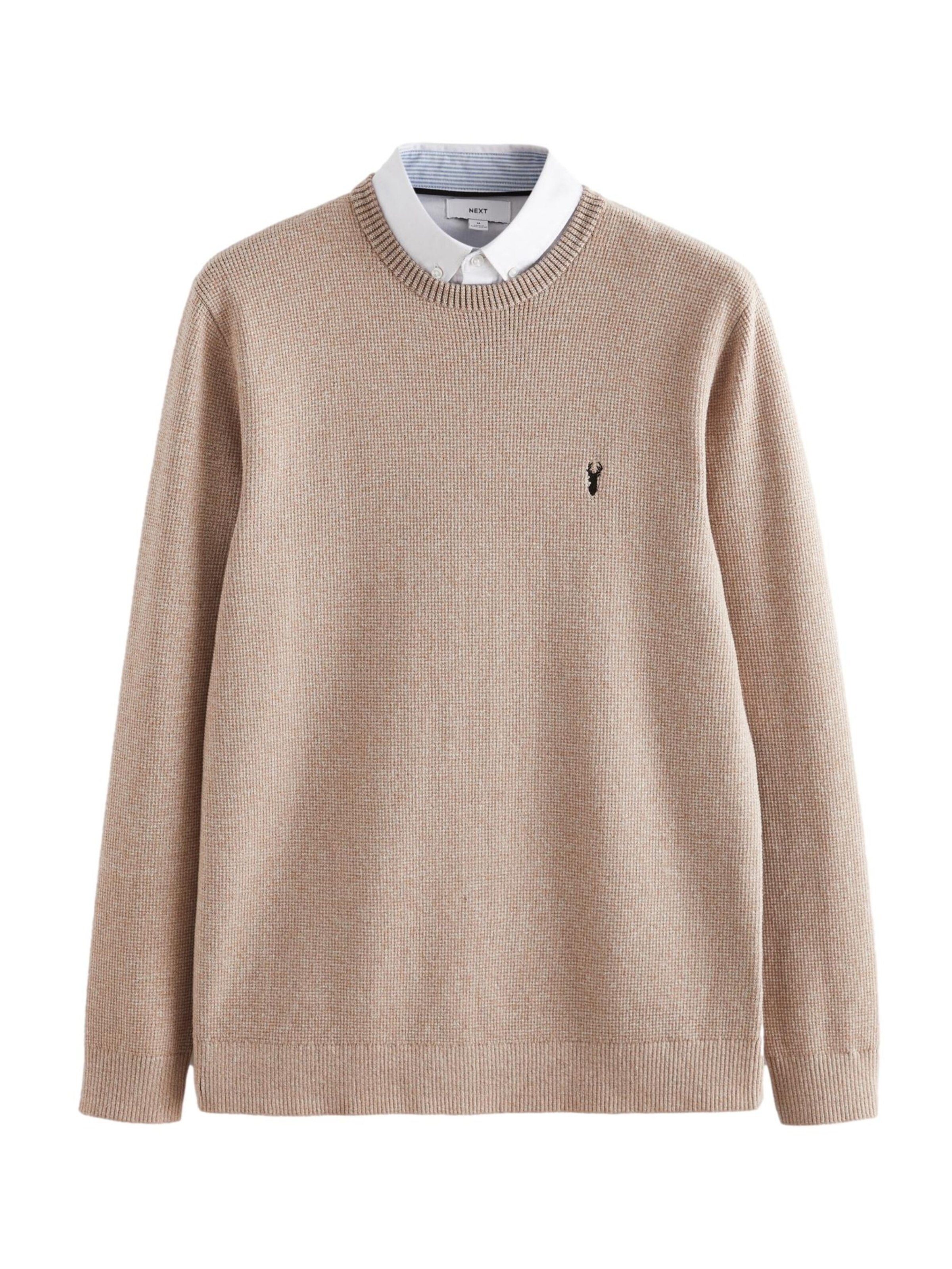 Next Sweater in Brown: front