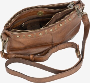 DreiMaster Vintage Crossbody Bag 'Eyota' in Brown