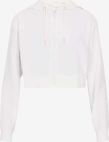 Veste de survêtement 'Back To School' MYMO en blanc : devant