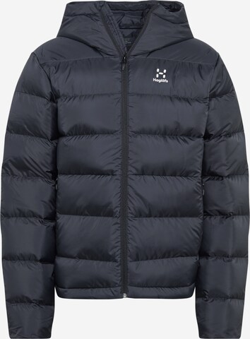 Veste outdoor 'Bield' Haglöfs en noir : devant