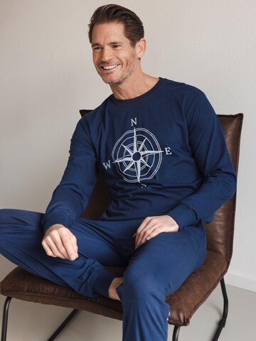 Pastunette Pyjama lang‌‌‌‌‌‌‌‌‌ in Blau