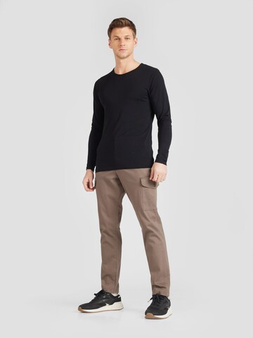 JACK & JONES regular Cargobukser 'OLLIE BOWIE' i brun