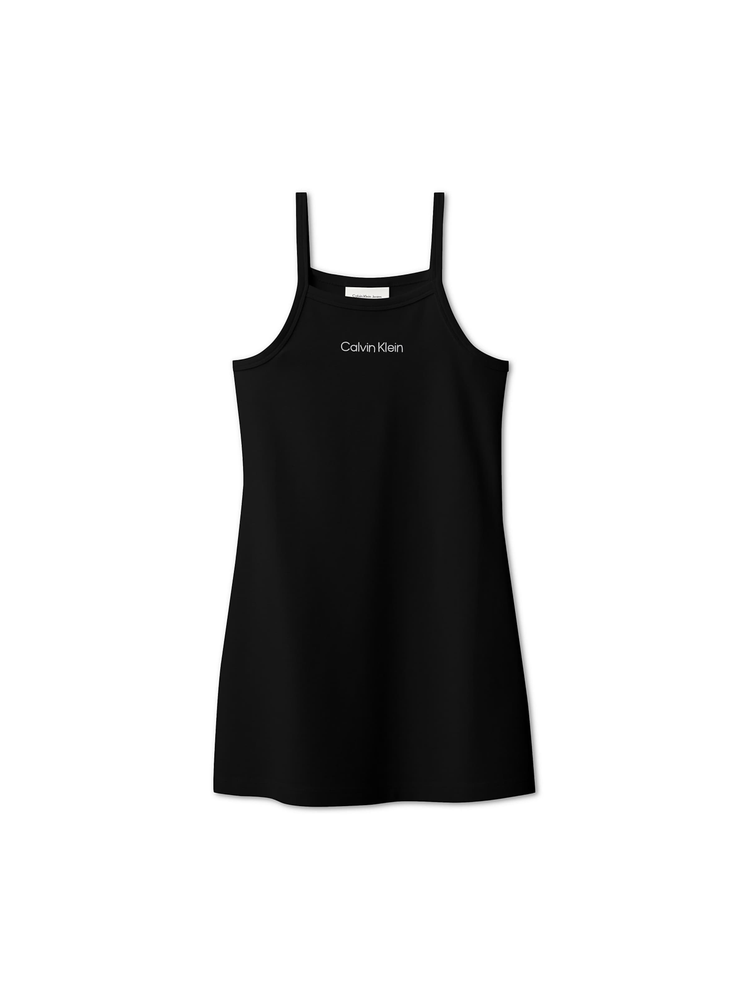 Calvin Klein Jeans Jurk 'Punto Milano' in Zwart: voorkant