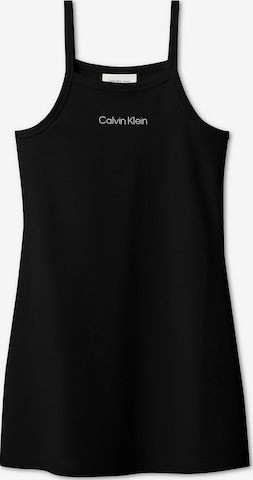 Calvin Klein Jeans Jurk 'Punto Milano' in Zwart: voorkant