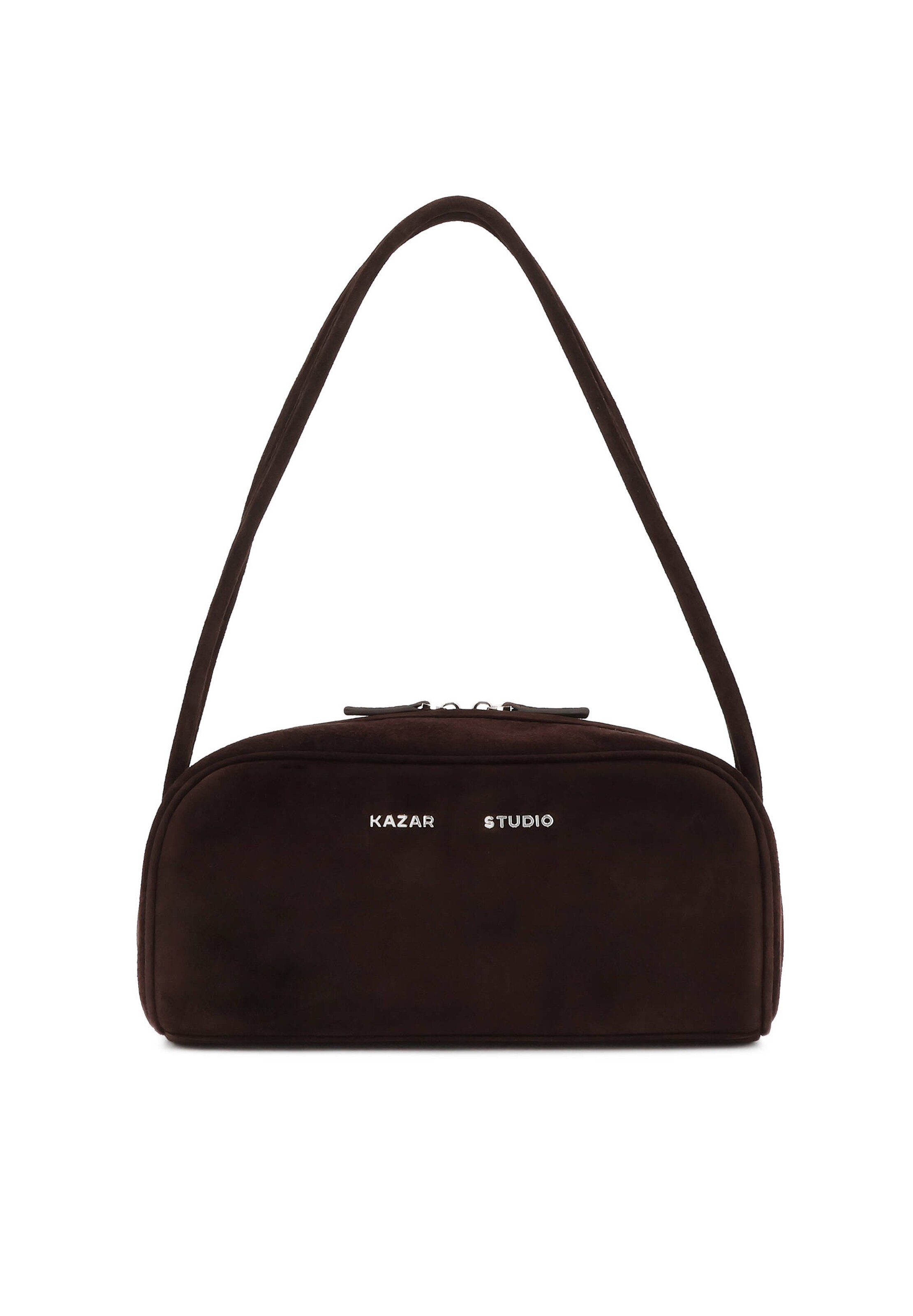 Kazar Studio Kabelka na rameno - Hnedá: predná strana
