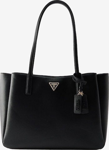 Sac bandoulière 'NOELLE II' GUESS en noir : devant